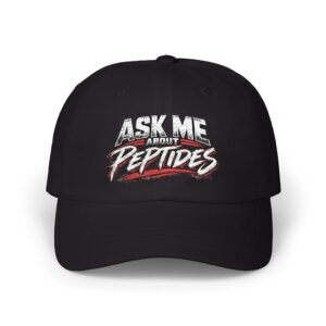 Ask me AboutPeptides-Classic Dad Cap