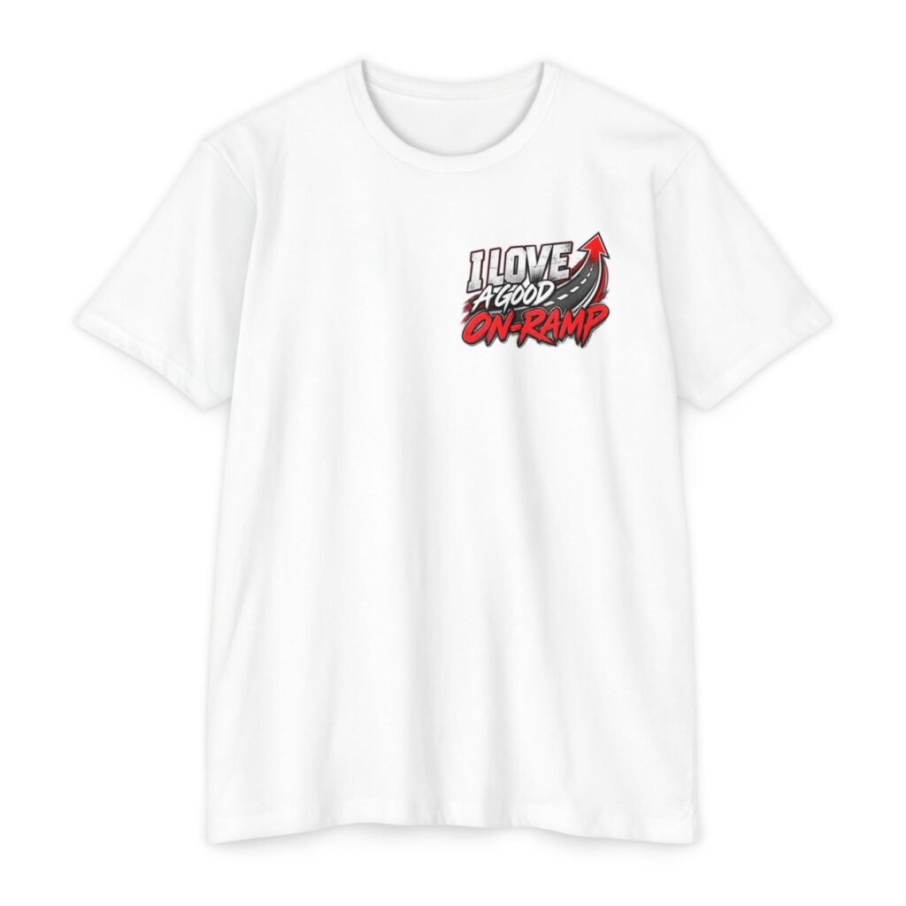 Red-I Love A Good On Ramp-Male Unisex CVC Jersey T-shirt