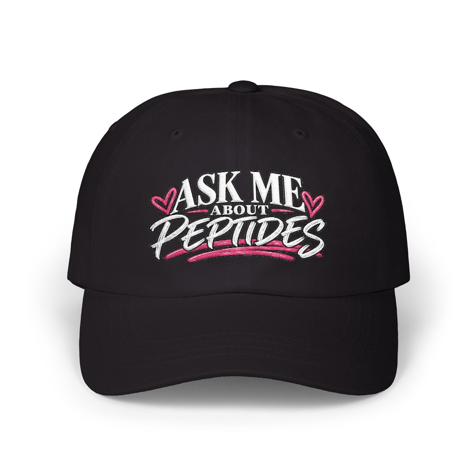 Ask me about peptides-Classic Dad Cap - Image 5